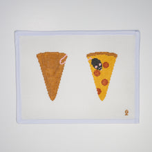 Load image into Gallery viewer, Pizza Rat Scissor Case Needlepoint Canvas