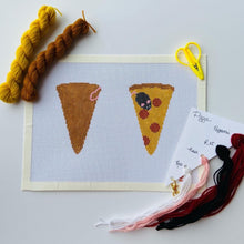 Load image into Gallery viewer, Pizza Rat Scissor Case Needlepoint Canvas