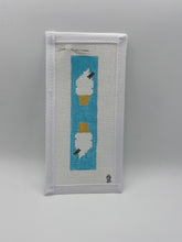 Load image into Gallery viewer, Start-to-Finish Soft Serve Ice Cream Needlepoint Fob