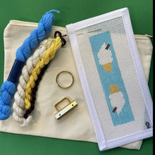 Load image into Gallery viewer, Start-to-Finish Soft Serve Ice Cream Needlepoint Fob