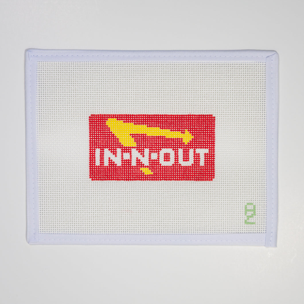 In N Out Needlepoint Canvas