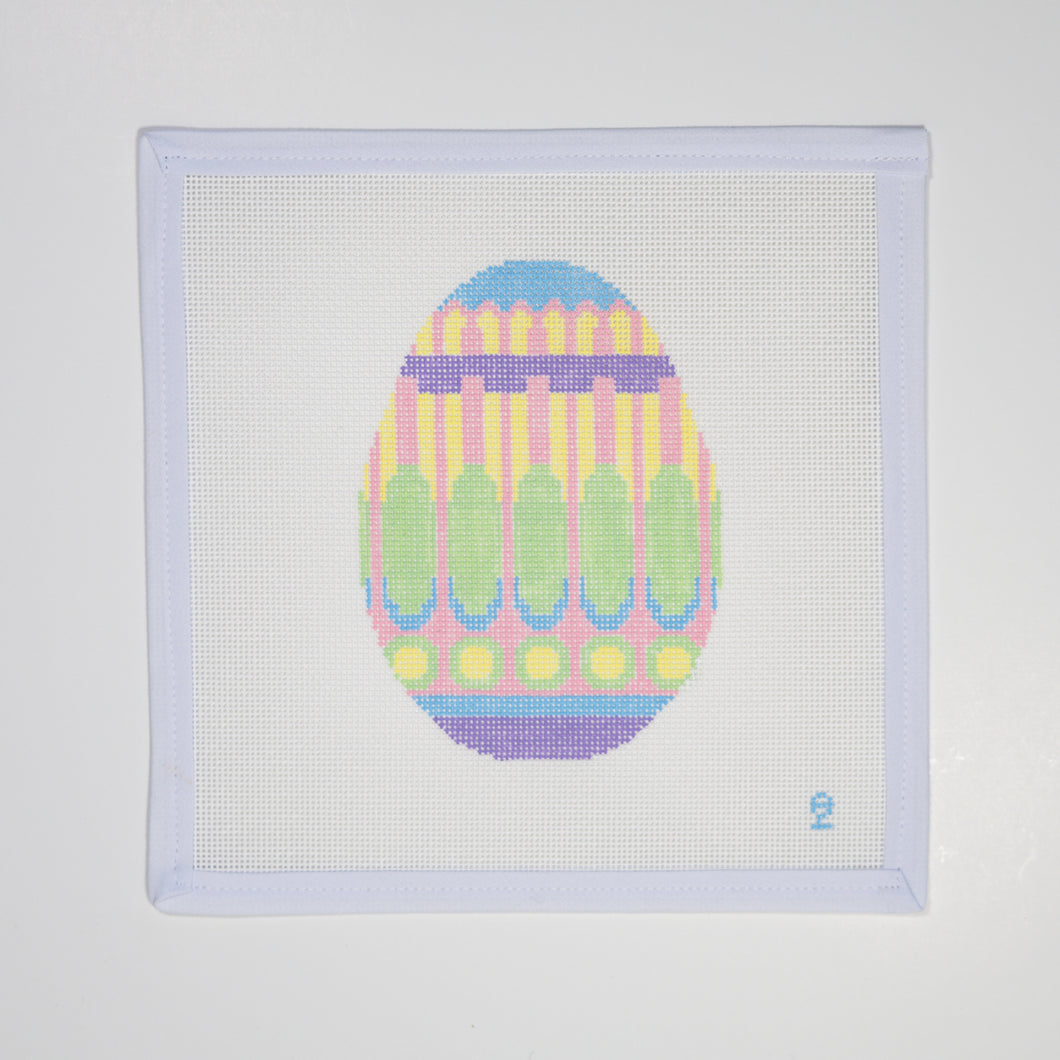 Sullivan Easter Egg Needlepoint Canvas