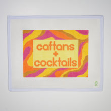 Load image into Gallery viewer, Caftans + Cocktails Needlepoint Canvas
