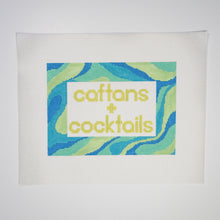 Load image into Gallery viewer, Caftans + Cocktails Needlepoint Canvas
