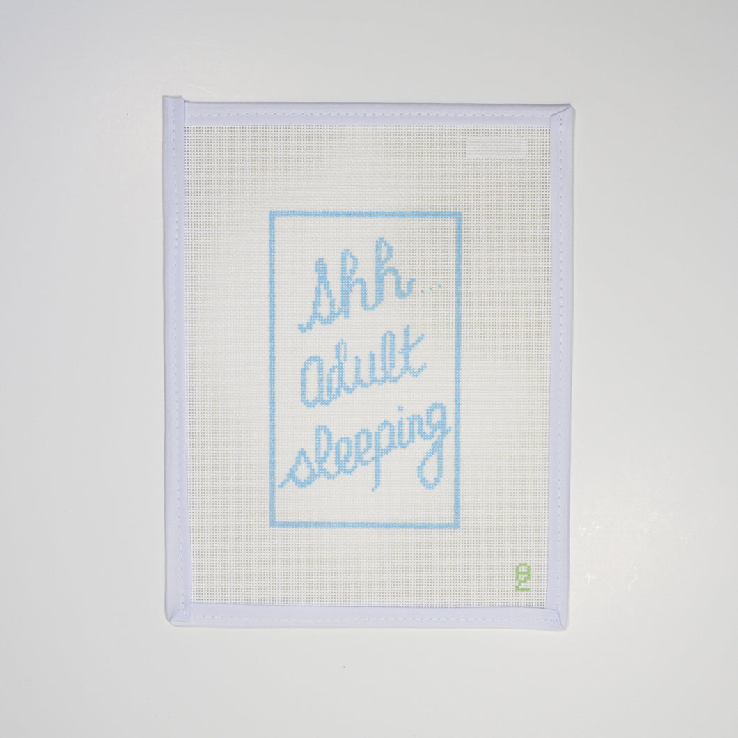 Shh...Adult Sleeping Door Hanger