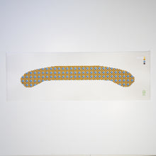 Load image into Gallery viewer, Blue Cane Hanger Needlepoint Canvas
