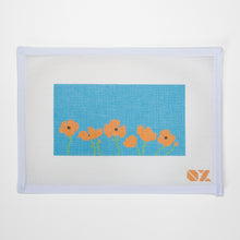 Load image into Gallery viewer, Blue Poppies Eyeglass Case

