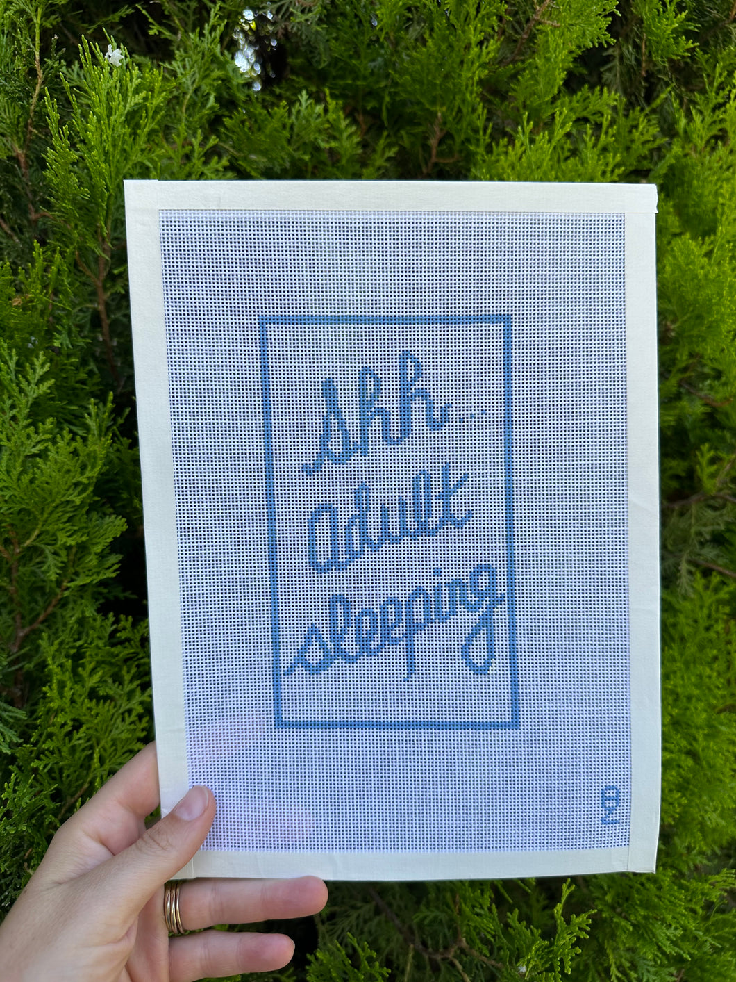 Shh...Adult Sleeping Door Hanger