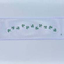 Load image into Gallery viewer, Tumbling Shamrock Hanger Needlepoint Canvas PRE-ORDER
