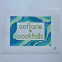 Load image into Gallery viewer, Caftans + Cocktails Needlepoint Canvas
