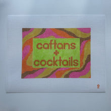 Load image into Gallery viewer, Caftans + Cocktails Needlepoint Canvas
