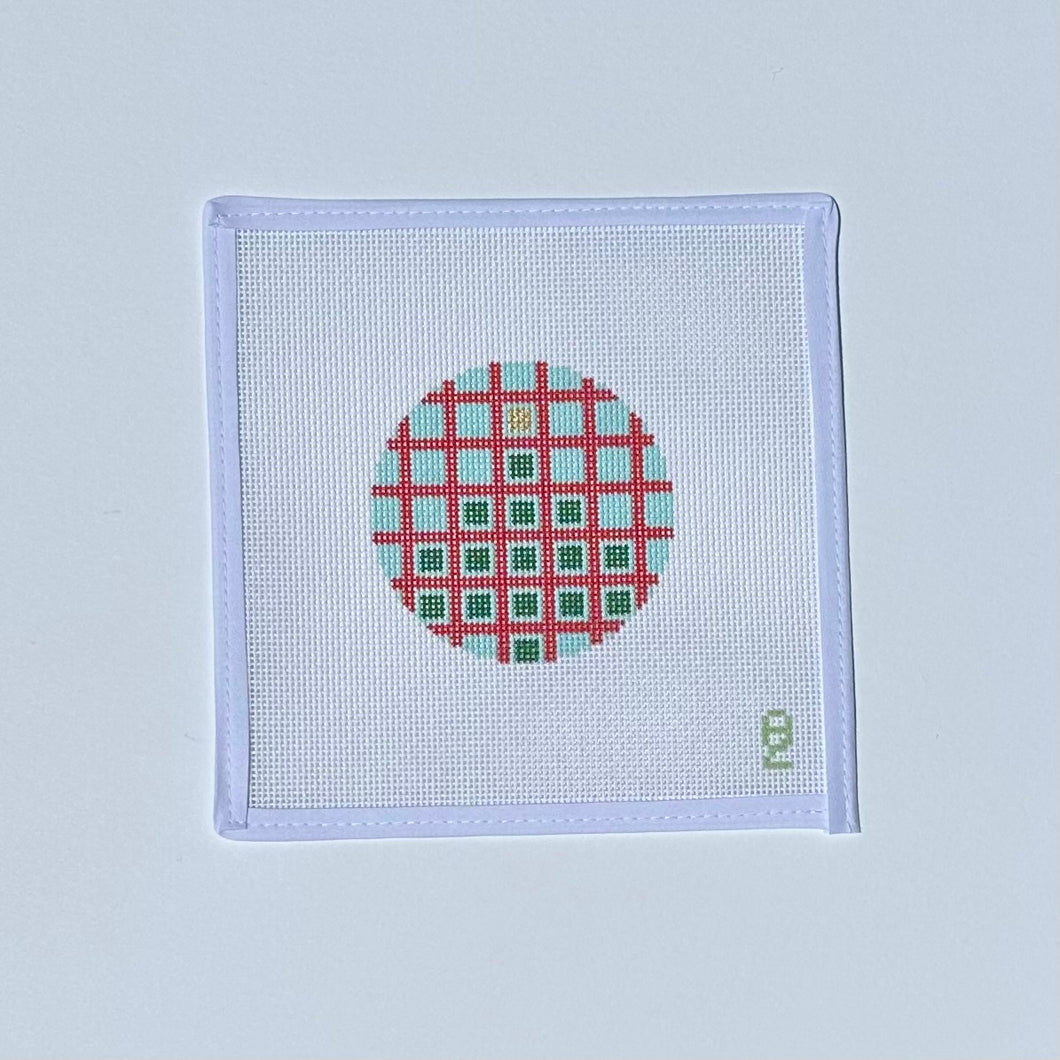 Geometric Christmas Tree Needlepoint Canvas