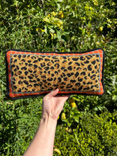 Load image into Gallery viewer, Leopard Lumbar Needlepoint Canvas
