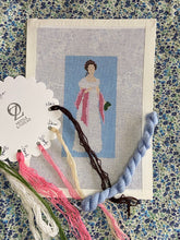 Load image into Gallery viewer, Lizzie Regency Glasses Case Needlepoint Canvas
