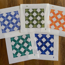 Load image into Gallery viewer, Moroccan Tile Needlepoint Canvas

