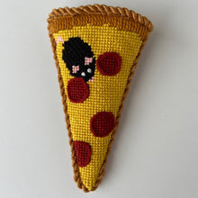 Load image into Gallery viewer, Pizza Rat Scissor Case Needlepoint Canvas
