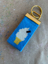 Load image into Gallery viewer, Start-to-Finish Soft Serve Ice Cream Needlepoint Fob
