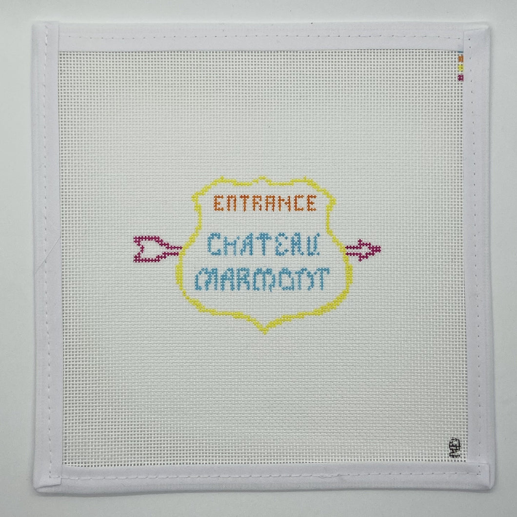 Chateau Marmont Needlepoint Canvas
