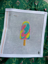 Load image into Gallery viewer, Rainbow Paddle Pop Needlepoint Canvas
